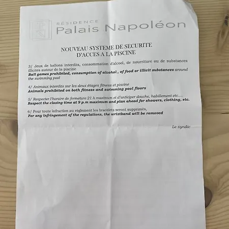 Le Palais Napoleon Апартаменты *